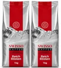 Набір кави в зернах Swisso Reich Rоsten 100% Arabica 2×1 кг